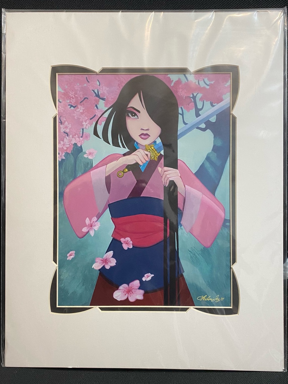 Disney Mulan Painting Print